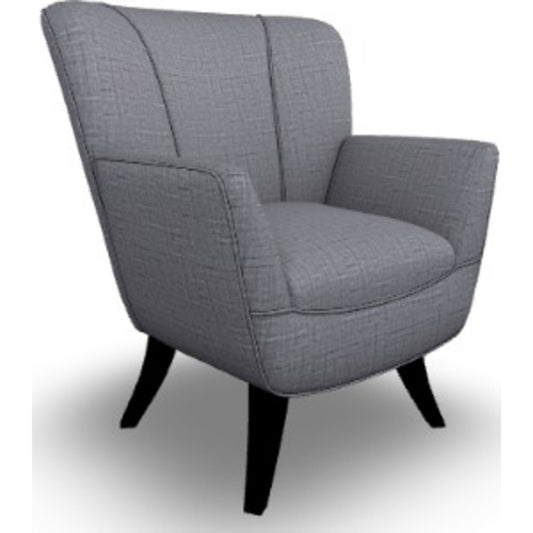 Fauteuil d'appoint Bethany - Gris