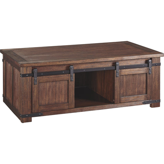 Table basse Budmore - Marron