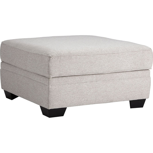 Pouf de rangement Dellara - Craie