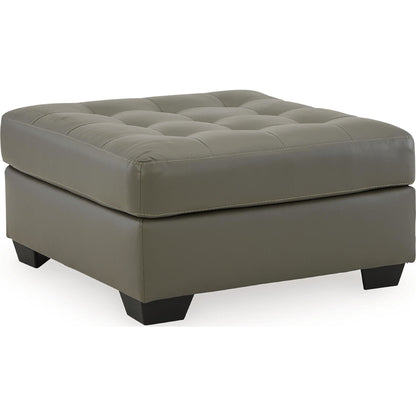 Pouf d'appoint surdimensionné Donlen - Gris