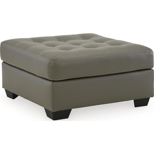 Pouf d'appoint surdimensionné Donlen - Gris