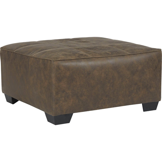 Pouf d'appoint surdimensionné en abalone - Chocolat