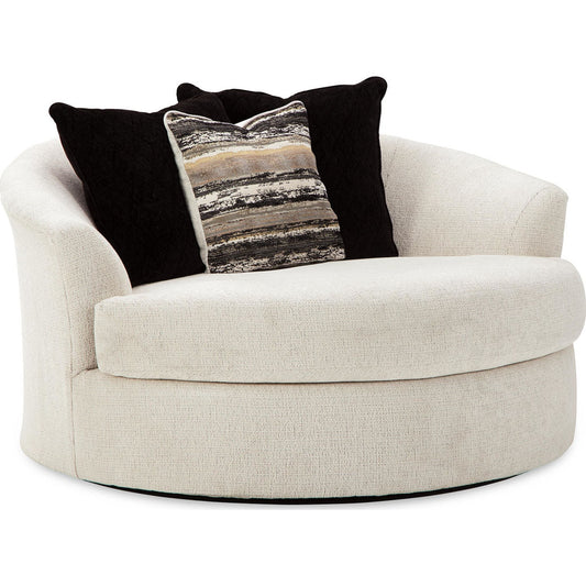 Chaise pivotante Cambri - Neige