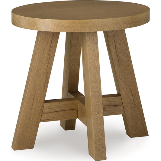 Table d'appoint Brinstead - Marron clair