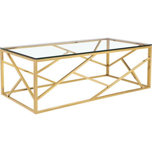 Table basse Carole - Doré