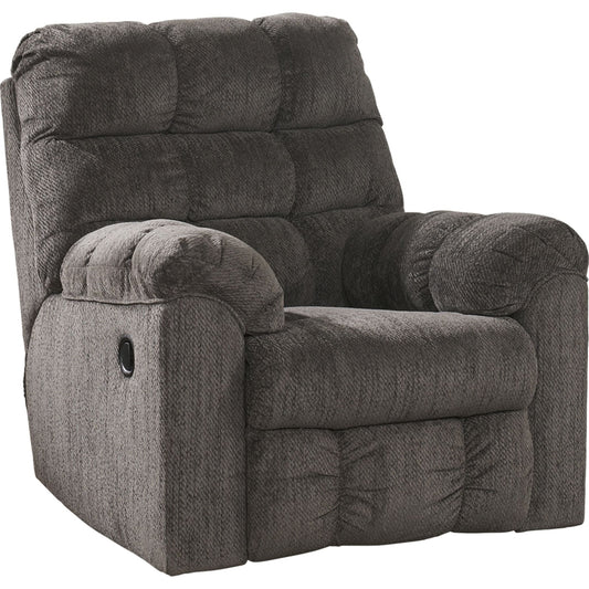 Fauteuil inclinable pivotant à bascule Acieona - Ardoise