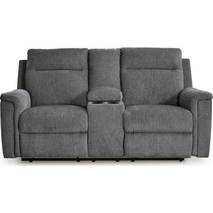 Causeuse inclinable électrique Barnsana avec console