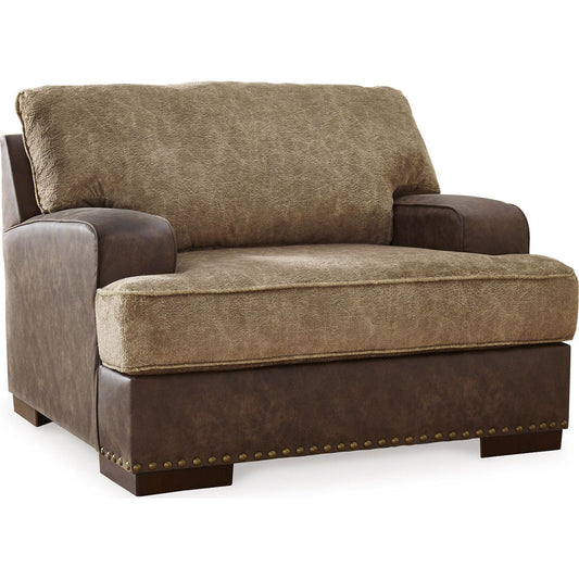 Chaise et demie Alesbury - Chocolat