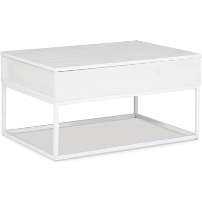 Table basse Deznee - Blanc
