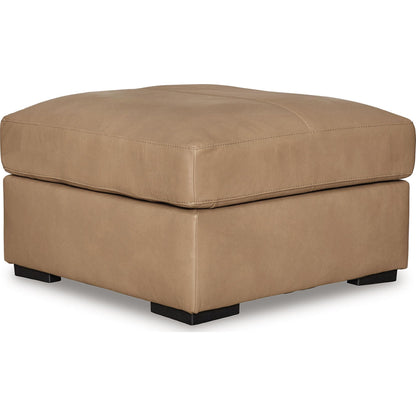 Pouf d'appoint surdimensionné Bandon - Caramel
