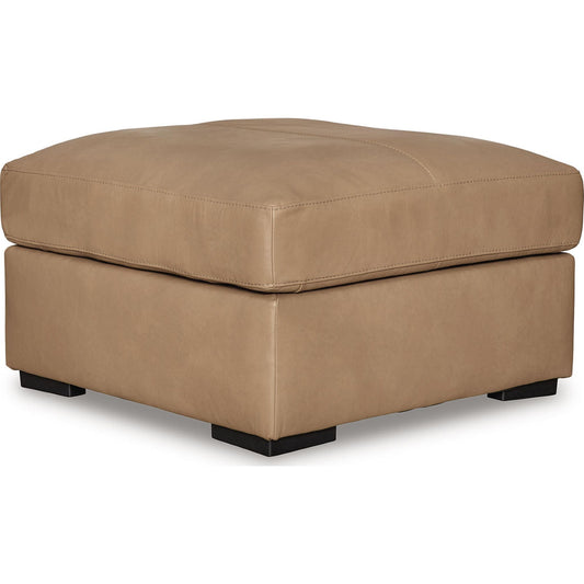 Pouf d'appoint surdimensionné Bandon - Caramel