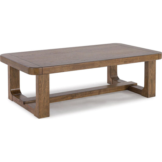 Table basse Cabalynn - Marron clair