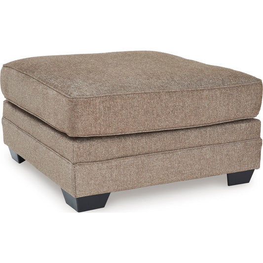 Pouf d'appoint surdimensionné Cannonbrook - Noix de muscade