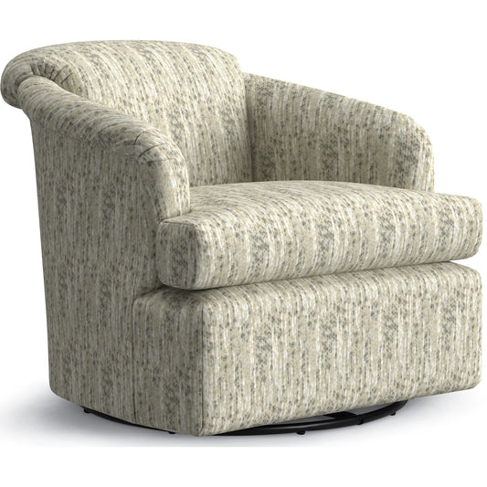 Fauteuil d'appoint pivotant Cass - Opale