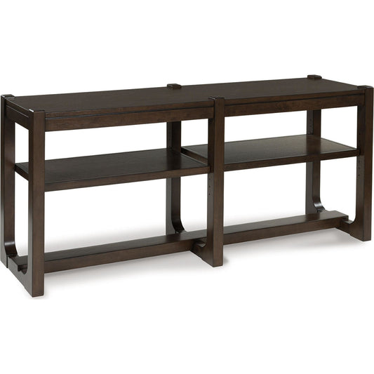 Table basse Breckington - Marron foncé