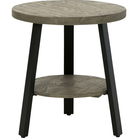 Table d'appoint Brennegan - Gris/Noir