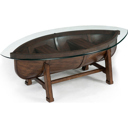 Table basse Beaufort - Chêne foncé