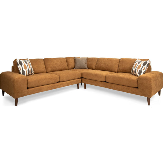 Canapé modulable Abby 3 pièces - Zodiac Umber