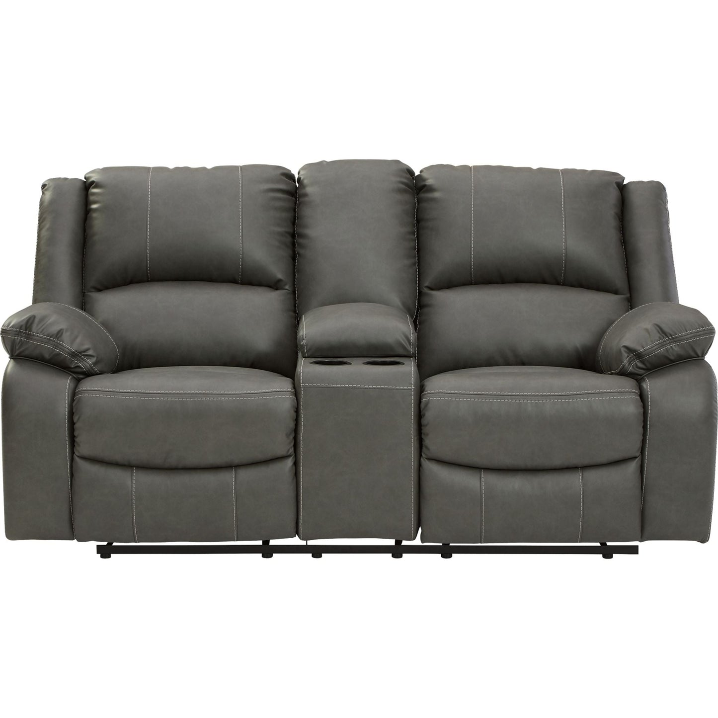Causeuse inclinable avec console Calderwell - Gris