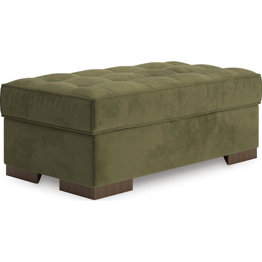 Pouf d'appoint surdimensionné Caspian-Town - Olive
