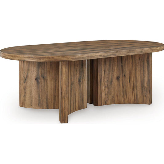 Table basse Austanny - Marron chaud
