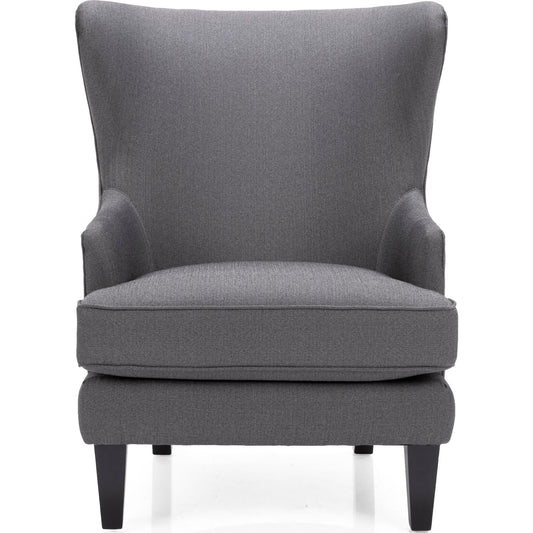 Fauteuil d'appoint Amanda - Rosetta Noir