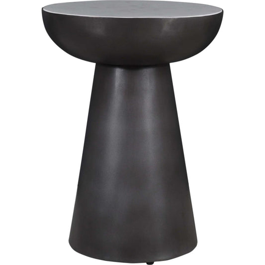Table d'appoint Circularity - Blanc et bronze