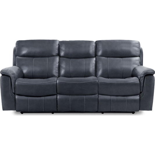Canapé inclinable électrique Davis - Softee Blueberry