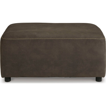 Pouf d'appoint surdimensionné Allena - Bronze