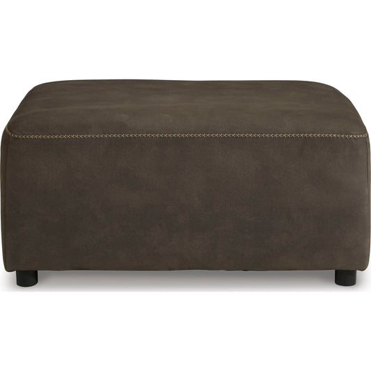 Pouf d'appoint surdimensionné Allena - Bronze
