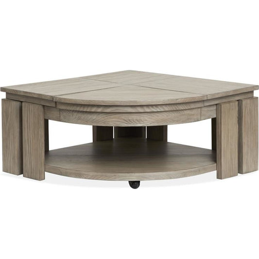 Table basse Conrad - Gris Stone Harbour