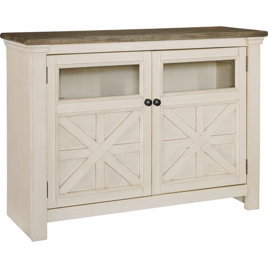 Meuble TV Bolanburg - Blanc/Gris patiné