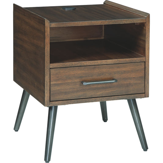 Table d'appoint Calmoni - Marron