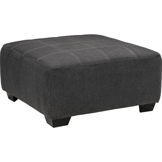 Pouf d'appoint surdimensionné Ambee - Ardoise