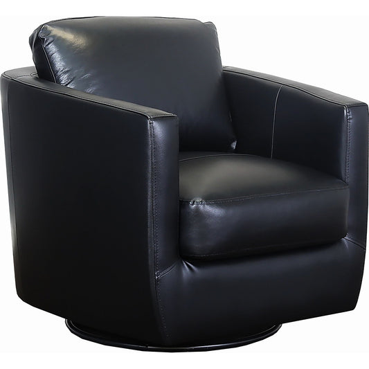 Chaise pivotante Darrian - Noir