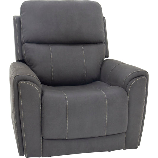 Fauteuil inclinable électrique Damon - Gris acier délavé