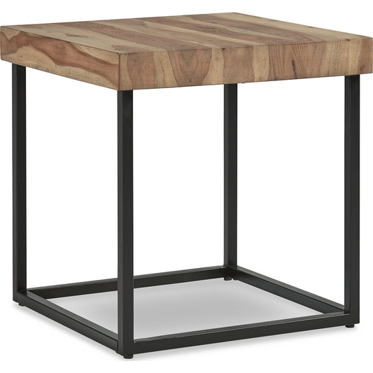 Table d'appoint Bellwick - Naturel/Noir