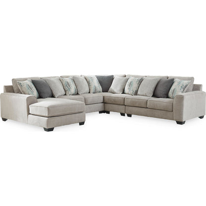 Canapé modulable Ardsley 5 pièces avec méridienne