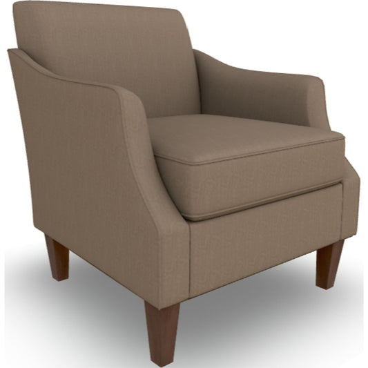 Fauteuil d'appoint Ashelle - Cacahuète