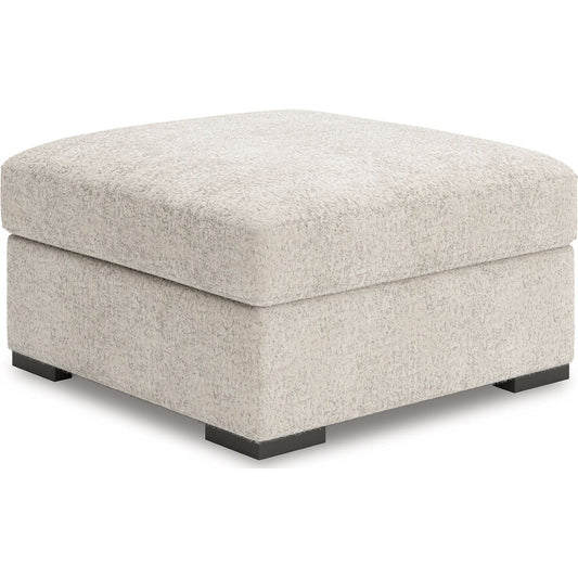 Pouf d'appoint surdimensionné en peluche câline - Arctique