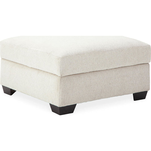 Pouf de rangement Brantley - Neige