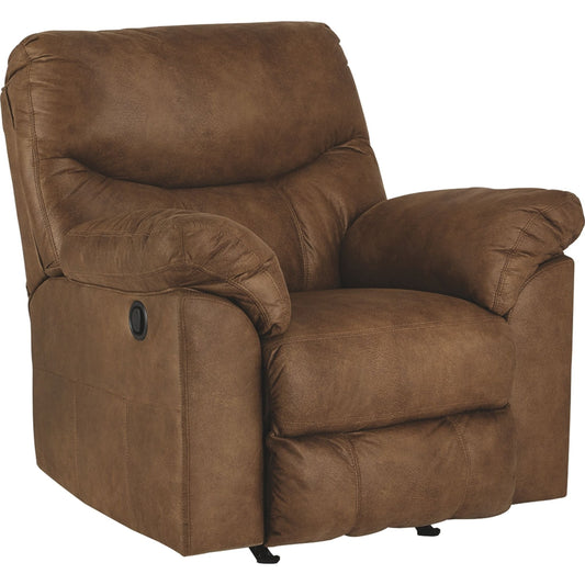 Fauteuil berçant et inclinable Boxberg - écorce