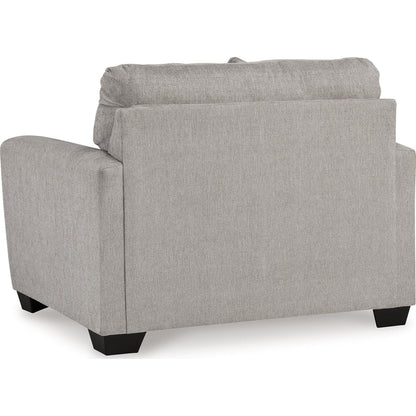 Fauteuil surdimensionné Avenal Park - Flanelle