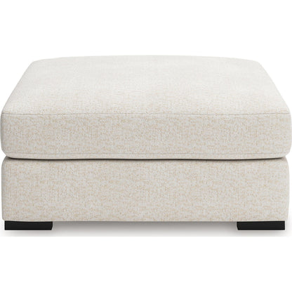 Pouf d'appoint surdimensionné Donelson Creek - Vanille