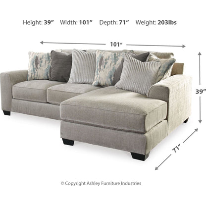 Canapé modulable Ardsley 5 pièces avec méridienne