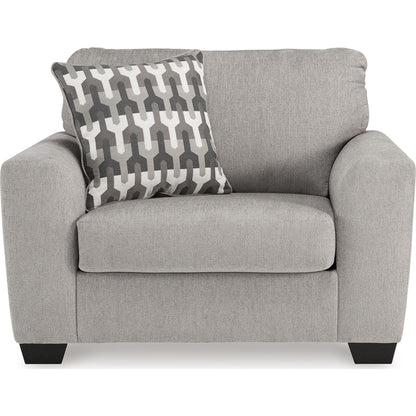 Fauteuil surdimensionné Avenal Park - Flanelle