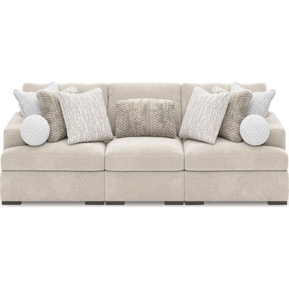 Canapé d'angle modulaire 3 pièces Cuddle Plush - Arctic