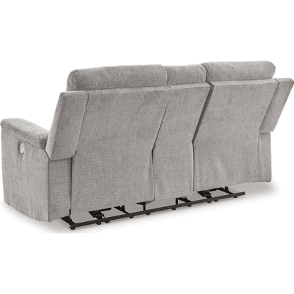 Causeuse inclinable électrique Barnsana avec console
