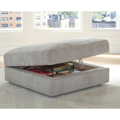 Pouf de rangement Aslan Court - Lin