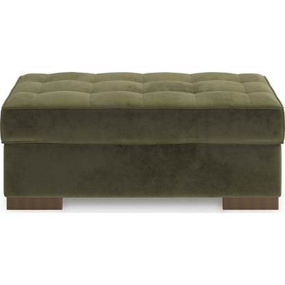 Pouf d'appoint surdimensionné Caspian-Town - Olive